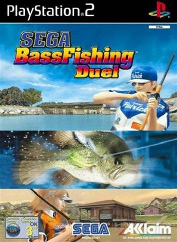 Sega Bass Fishing Duel (With Rod) PS2