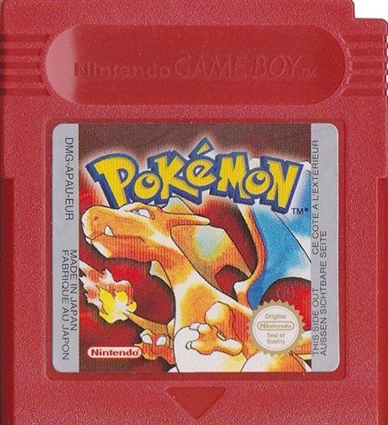 Pokemon: Red Version, Unboxed (Game Boy)