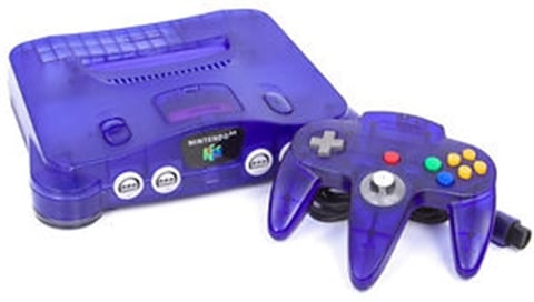 Nintendo 64 Console Grape Purple, Unboxed