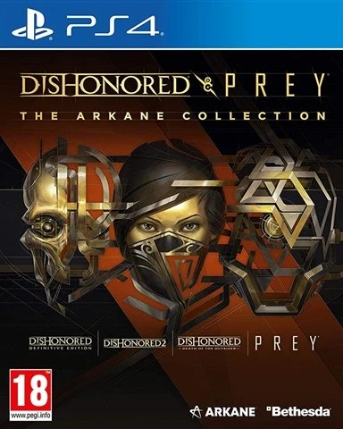 Dishonored 2 & Prey: The Arkane Collection (2 discs) PS4