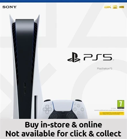 Playstation 5 Console 825GB (Disc edition), Boxed