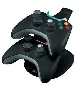 Xbox 360 Twin Charger with Batteries