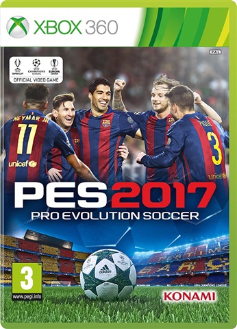 Pro Evolution Soccer 2017 Xbox 360