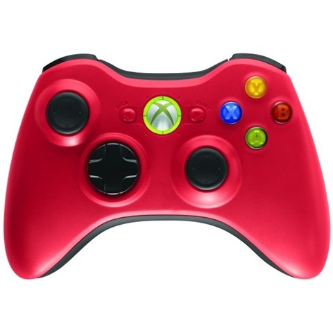 Xbox 360 Official Wireless controller Red