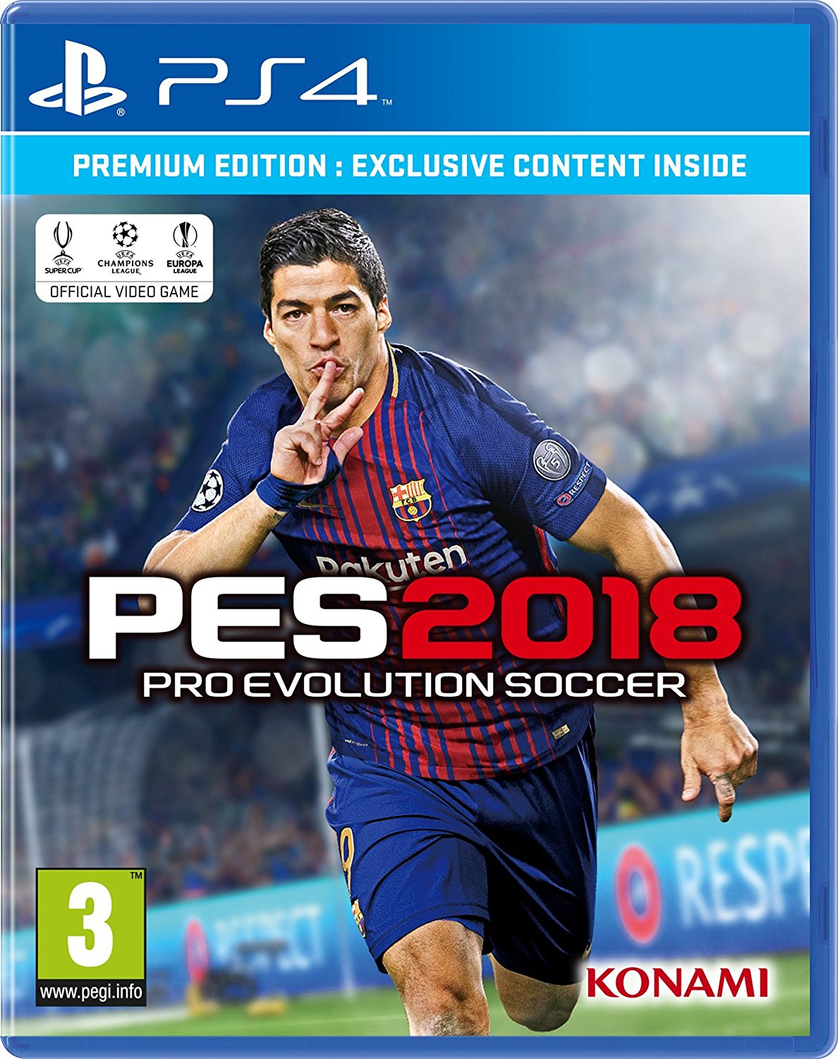 Pro Evolution Soccer 2018 PS4