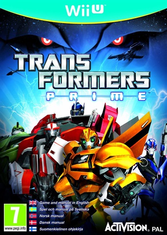 Transformers Prime Wii U