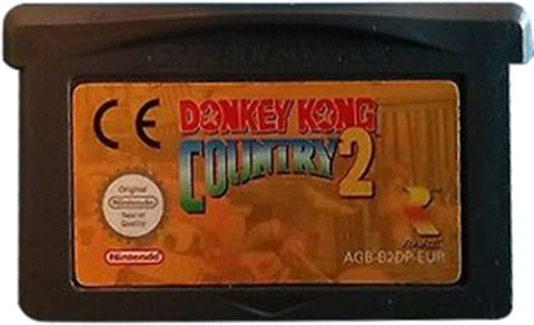 Donkey Kong Country 2, Unboxed (GBA)