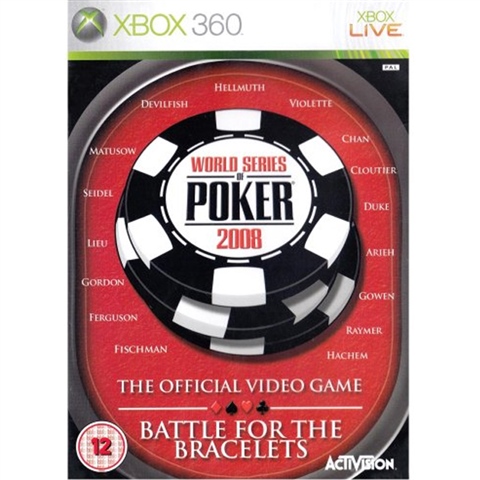 World Series Of Poker 2008 Xbox 360