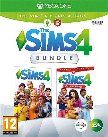 The Sims 4 Plus Cats and Dogs Bundle Xbox One