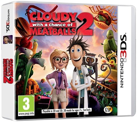 Cloudy with a Chance of Meatballs 2 3DS