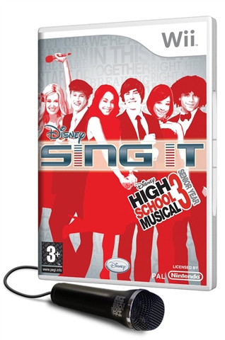 High School Musical 3: Sing It! + Mic Wii