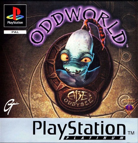 Oddworld: Abe's Oddysee Platinum Ed. PS1