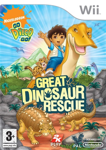 Go Diego Go! Great Dinosaur Rescue Wii