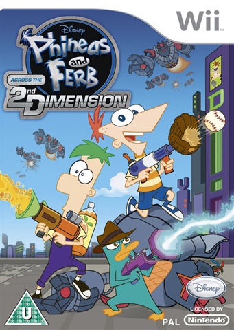 Phineas and Ferb Across the 2nd Dimensio Wii