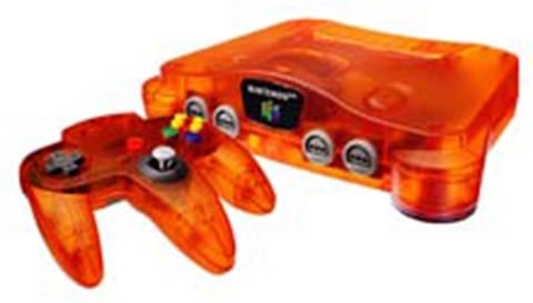 Nintendo 64 Console Fire Orange, Unboxed