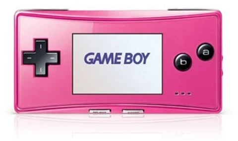 GameBoy Micro Console Pink, Unboxed