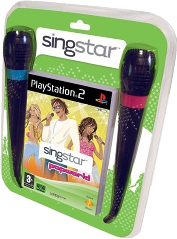 SingStar Popworld + 2 Microphones PS2