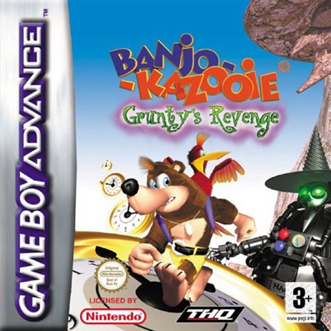 Banjo Kazooie - Grunty's Revenge, Boxed (GBA)