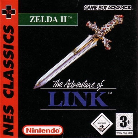 Legend Of Zelda II: The Adventure of Link, Boxed (GBA)