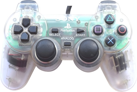 Sony PlayStation 2 DualShock 2 Controller - Crystal Clear