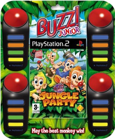 Buzz Junior Jungle Party with Buzzers PS2