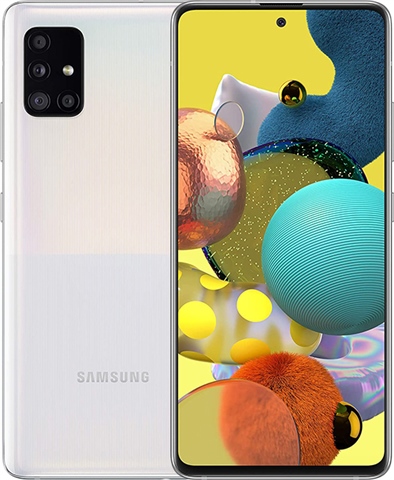 Samsung Galaxy A51 5G 128GB Prism Cube White, Unlocked