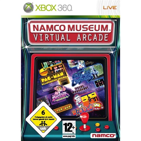 Namco Museum Virtual Arcade Xbox 360