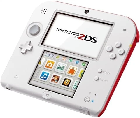 Nintendo 2DS White, Unboxed