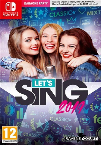 Let's Sing 2019 + 1 Microphone Switch