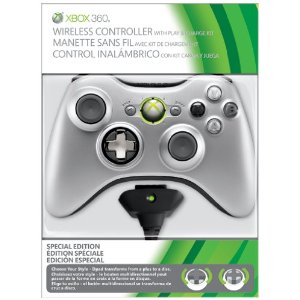 Xbox 360 Wireless Controller with Play and Charge Kit