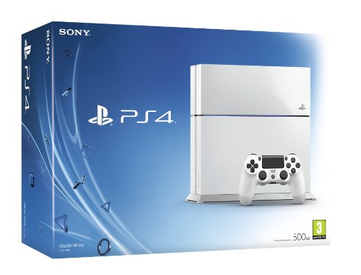 PlayStation 4 500GB Console (White)