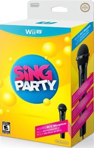 Sing Party (With Mic) Wii U