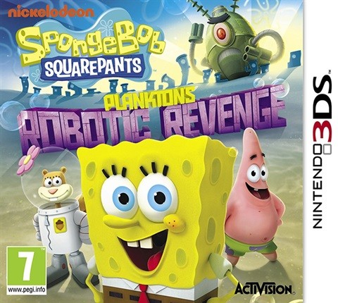 Spongebob Squarepants Planktons Robotic 3DS