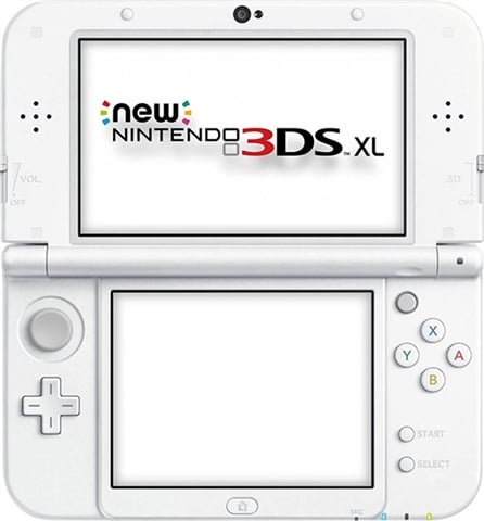 New Nintendo 3DS XL Pearl White, Unboxed