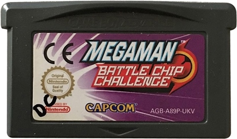 Megaman, Battle Chip Challenge, Unboxed (GBA)