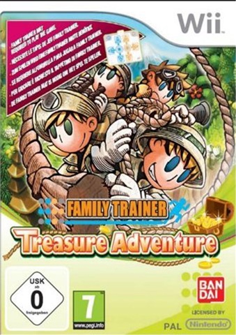 Family Trainer Treasure Adventure No Mat Wii