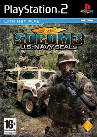 Socom 3 with Headset PS2