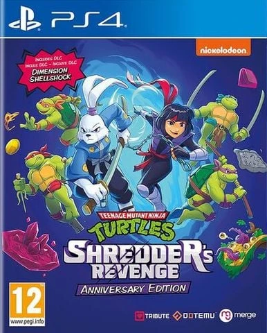 Teenage Mutant Ninja Turtles: Shredders Revenge Anniversary Edition PS4