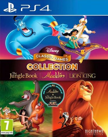 Disney Classic Games Collection: The Jungle Book, Aladdin, & The Lion King PS4