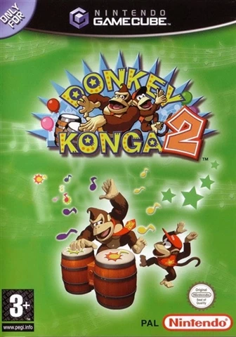Donkey Konga 2 (No Bongos) (Gamecube)