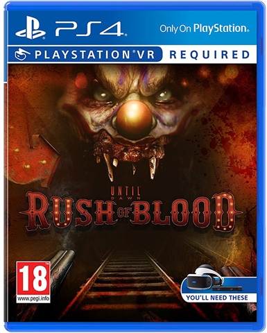 Until Dawn: Rush Of Blood (PSVR) PS4