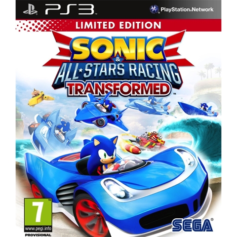 Sonic & All Stars Racing Transformed PS3