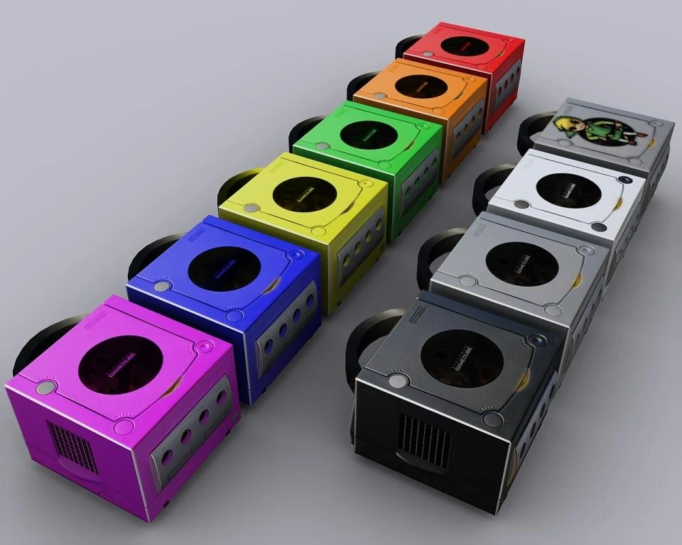 Nintendo GameCube Console with One Controller