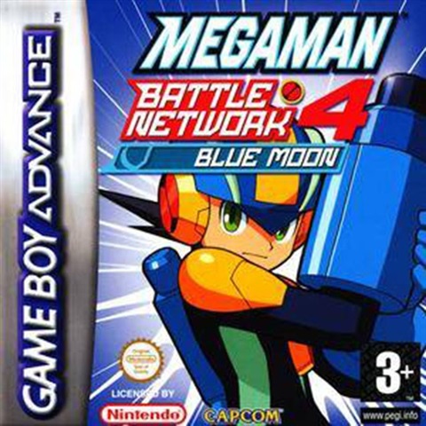 Megaman Battle Network 4 Blue Moon, Boxed (GBA)