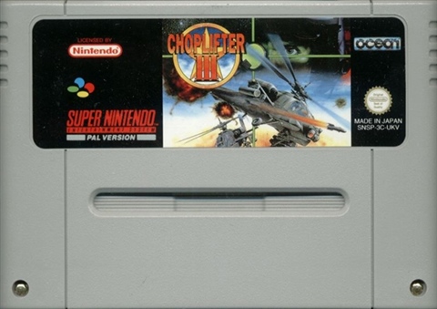 Choplifter 3, Unboxed (Super NES)