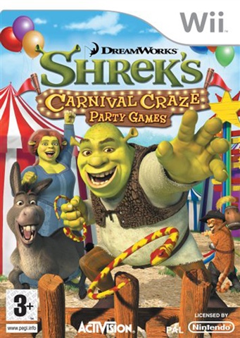 Shrek's Carnival Craze Wii