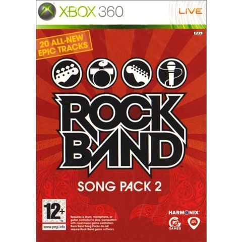 Rock Band Song Pack 2 Xbox 360