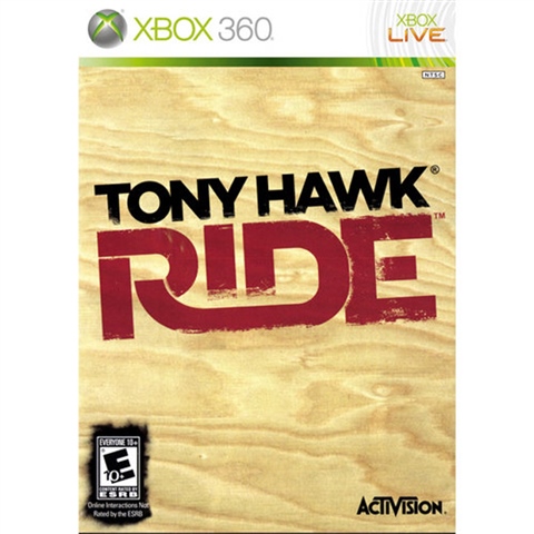 Tony Hawk Ride Xbox 360