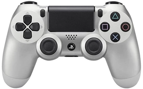 PS4 Official DualShock 4 Silver Controller