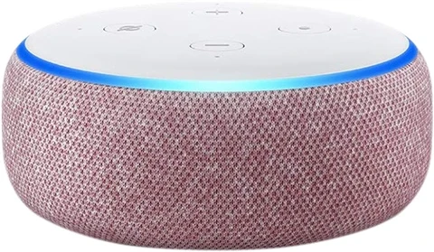 Amazon Echo Dot (3rd Generation) Plum Fabric